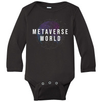 Metaverse Long Sleeve Baby Bodysuit | Artistshot