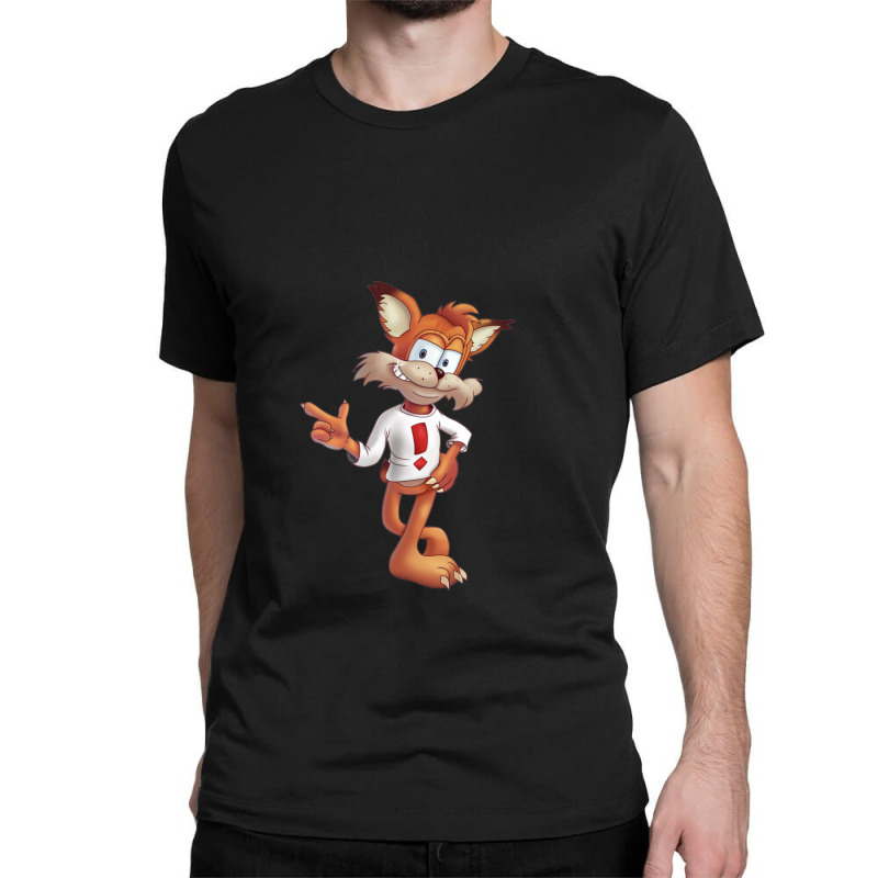 Bubsy The Woollies Strikes Back Classic T-shirt by LeahRDenny | Artistshot