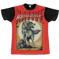 Hathawekela Native American Indian Born Wolf Spirit Retro 80s Graphic T-shirt | Artistshot