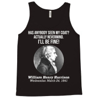 Has Anybody Seen My Coat American And Us History Quote Yellow Tank Top | Artistshot