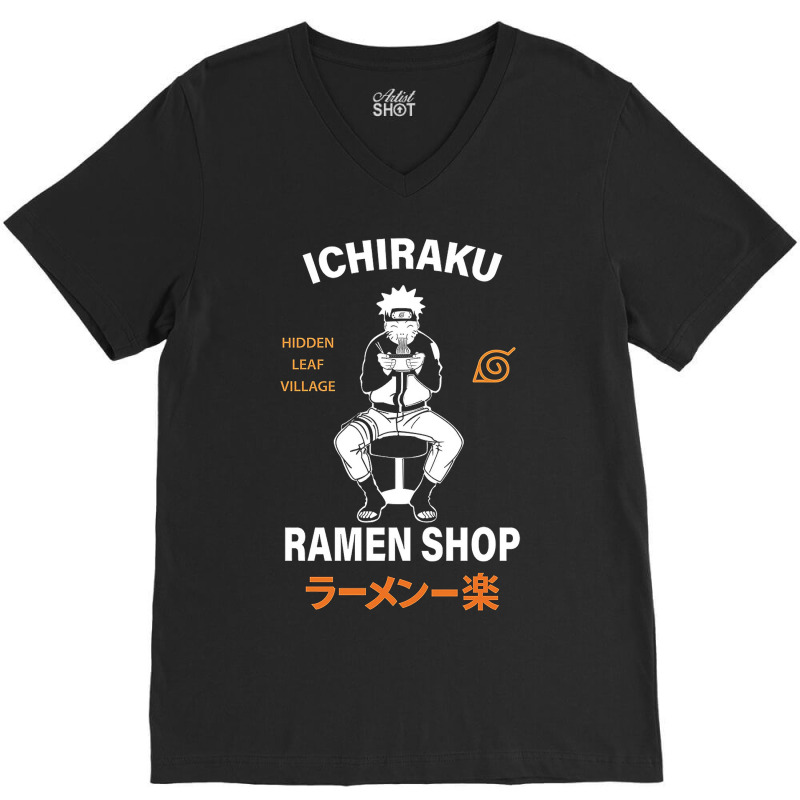 Ichiraku - Ramen Shop V-neck Tee | Artistshot