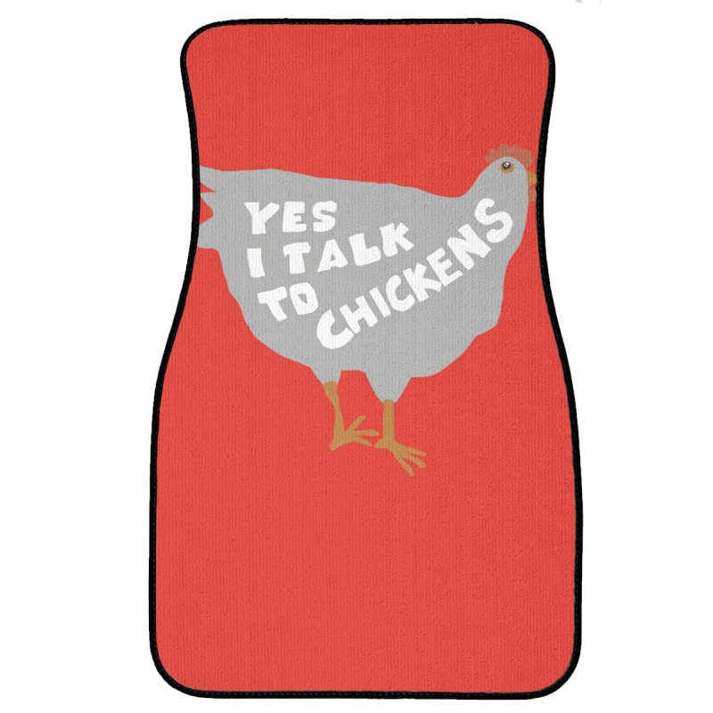 Chicken Talk Trending Front Car Mat | Artistshot