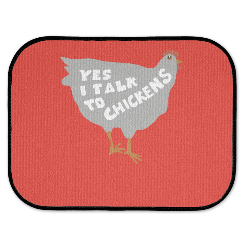 Chicken Talk Trending Rear Car Mat | Artistshot