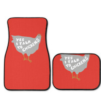 Chicken Talk Trending Full Set Car Mats | Artistshot