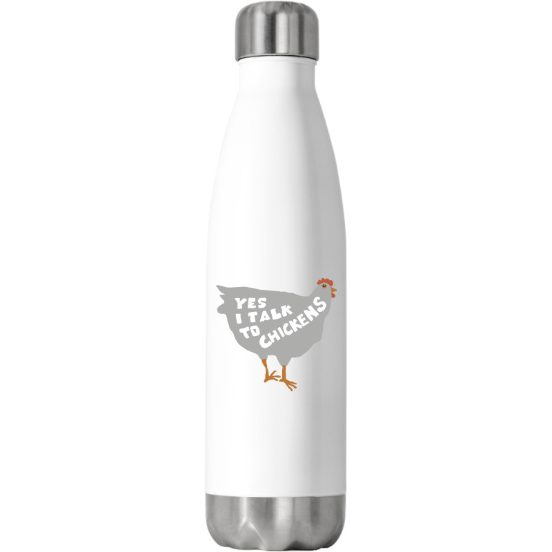 Chicken Talk Trending Stainless Steel Water Bottle | Artistshot