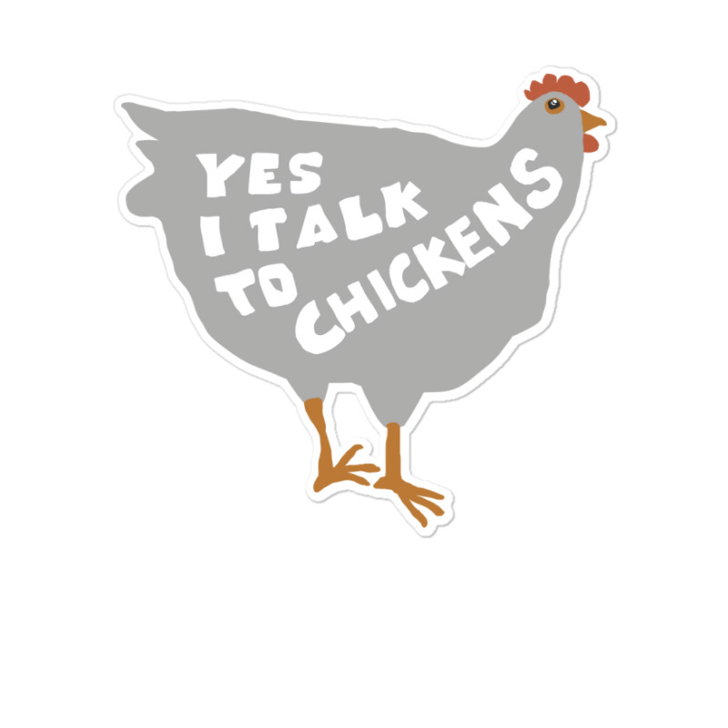 Chicken Talk Trending Sticker | Artistshot