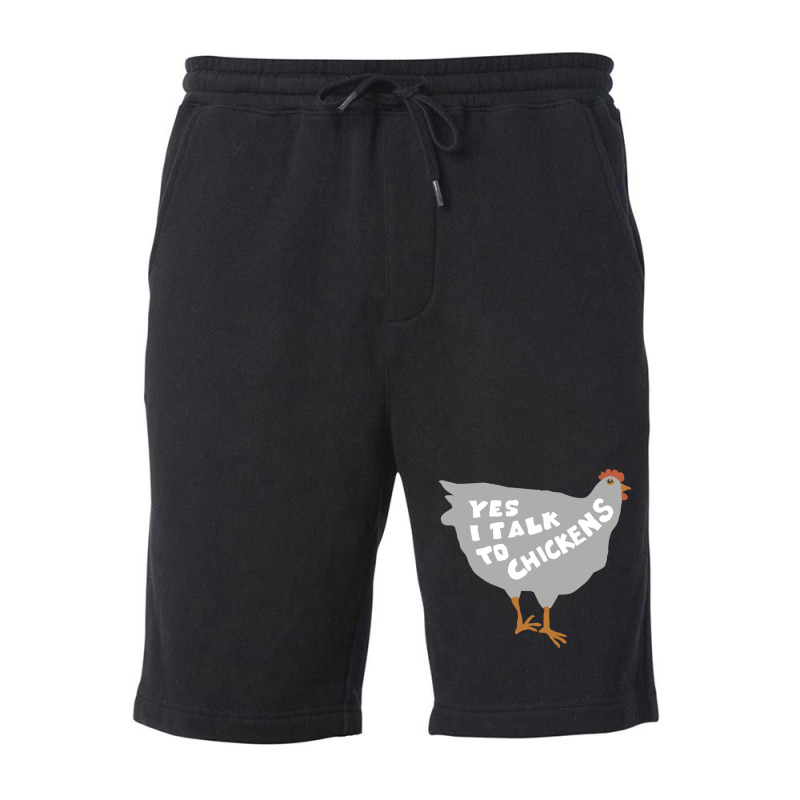 Chicken Talk Trending Fleece Short | Artistshot