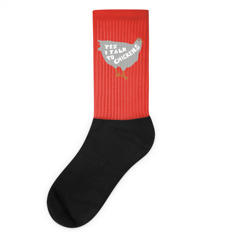 Chicken Talk Trending Socks | Artistshot