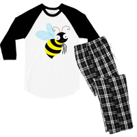 Bumble Bee Men's 3/4 Sleeve Pajama Set | Artistshot