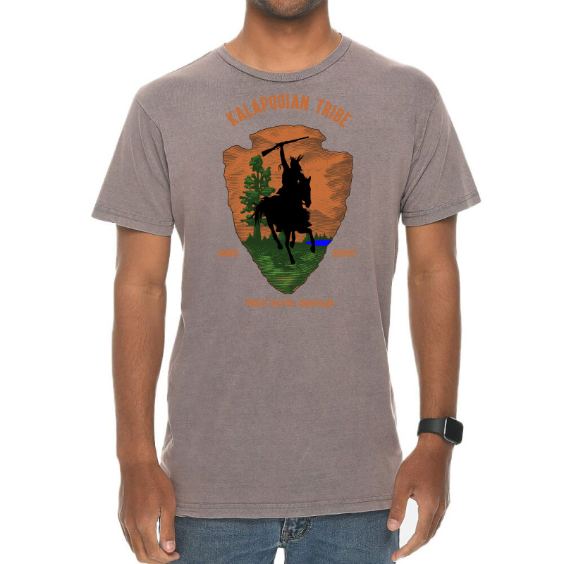 Kalapooian Tribe Native American Indian Vintage Retro Arrow Nature Vintage T-shirt | Artistshot