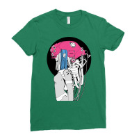 Vaporwave Urban Futuristic Cyberpunk Girl Ladies Fitted T-shirt | Artistshot