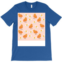 Cute Chicken And Egg Yolk Nursery Pattern Funny T-shirt | Artistshot