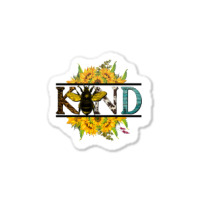 Limited Edition Bee Kind Sunflower Bee Autumn Fall Design Sticker | Artistshot