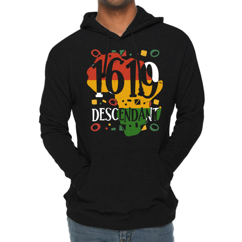 Project 1619 Descendant Black History Month Tumblr Lightweight Hoodie | Artistshot