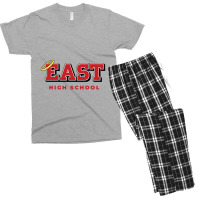 East High School Men's T-shirt Pajama Set | Artistshot