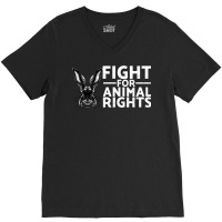 Fight For Animal Rights Animal Rescue Adopting Boy V-neck Tee | Artistshot