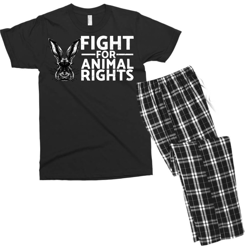 Fight For Animal Rights Animal Rescue Adopting Boy Men's T-shirt Pajama Set by maciegfvrf | Artistshot