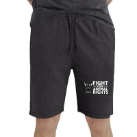 Fight For Animal Rights Animal Rescue Adopting Boy Vintage Short | Artistshot