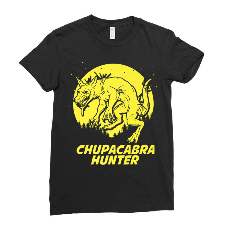 Chupacabra Hide & Seek Hunter Champion Cryptid Premium T Shirt Ladies Fitted T-Shirt by aiiluurosy | Artistshot