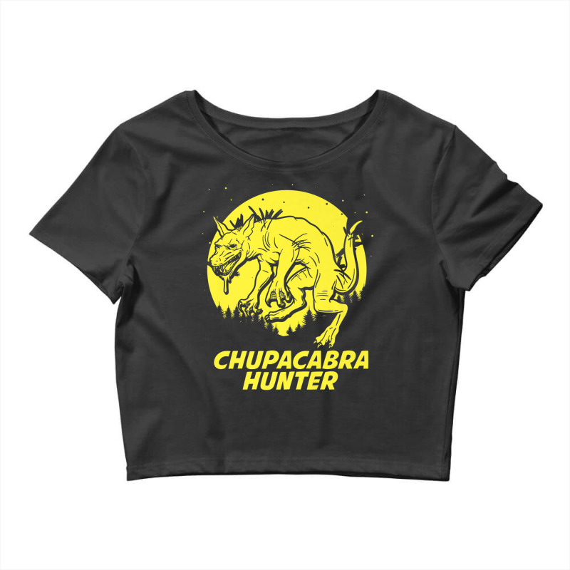 Chupacabra Hide & Seek Hunter Champion Cryptid Premium T Shirt Crop Top by aiiluurosy | Artistshot