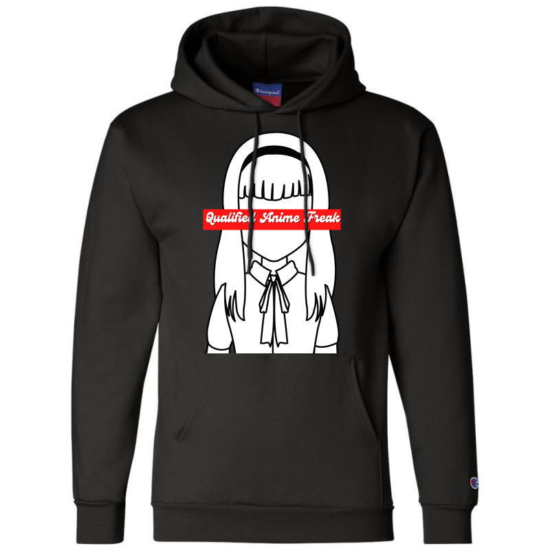 Qualified Anime Freak Vintage Champion Hoodie | Artistshot