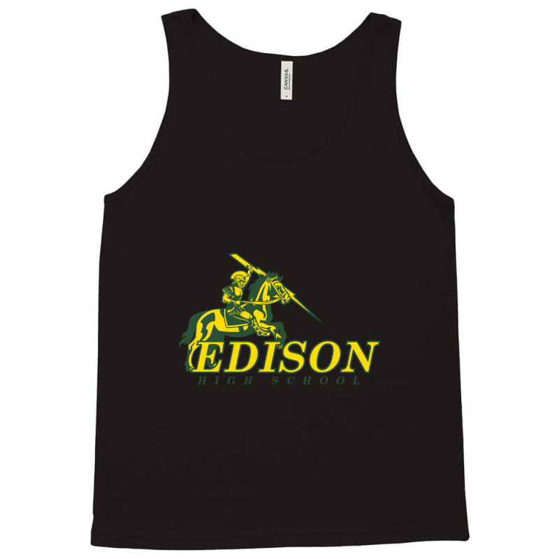 Edison High Schools Tank Top by QuellaLivy | Artistshot