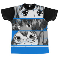 Otaku Manga Girl Anime Love Graphic T-shirt | Artistshot