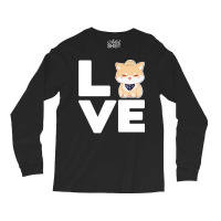 Love Dog Retro Long Sleeve Shirts | Artistshot