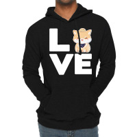 Love Dog Retro Lightweight Hoodie | Artistshot