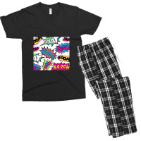 Pow Bang Splat Men's T-shirt Pajama Set | Artistshot