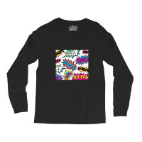 Pow Bang Splat Long Sleeve Shirts | Artistshot