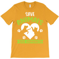 Save Animals Serve Humanity Hippie T-shirt | Artistshot