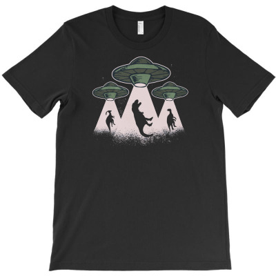 Ufo Dinos T-shirt Designed By Dirja Lara Amerla