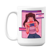 Love In Otome Music 15 Oz Coffee Mug | Artistshot