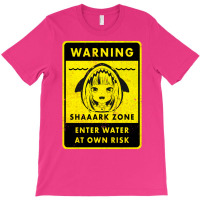 Warning Shaaark Alternate T-shirt | Artistshot