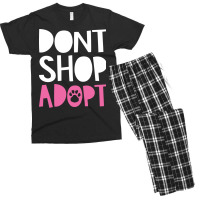 Dont Shop Adopt Trending Men's T-shirt Pajama Set | Artistshot