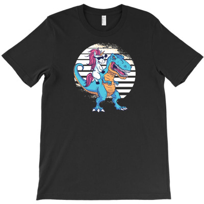 Unicorn T Rex T-shirt Designed By Dirja Lara Amerla