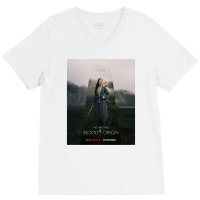 Scian The Witcher Blood Origin V-neck Tee | Artistshot