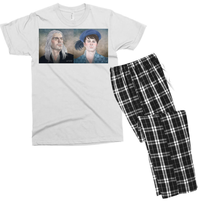 Geraskier 1 Men's T-shirt Pajama Set by hamfiggyx | Artistshot