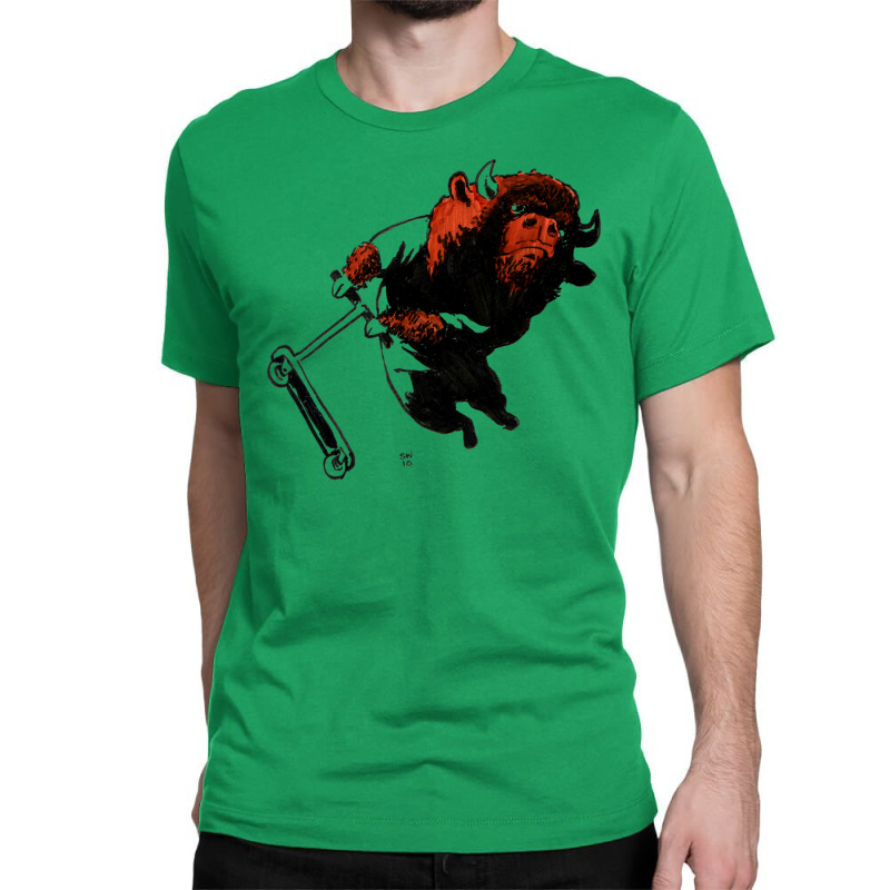 Buffalo Scooter 80s Classic T-shirt | Artistshot