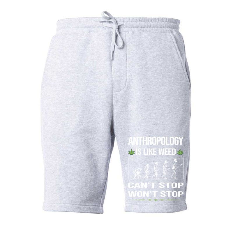 Funny Cant Stop Anthropology Anthropologist Music Fleece Short | Artistshot