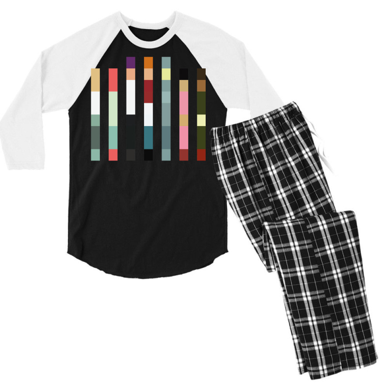 Look Closely (barcode Edition) 1 Men's 3/4 Sleeve Pajama Set by nilulatulo | Artistshot