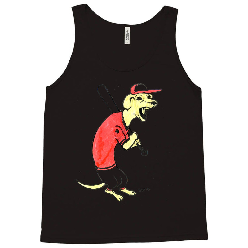 Dachsund Baseball Hipster Tank Top | Artistshot