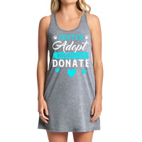 Foster Adopt Volunteer Donate Funny Animal Rescue Foster Hipster Natur Tank Dress | Artistshot