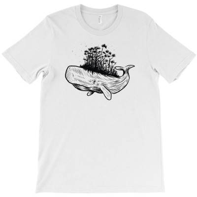 Whale Forest T-shirt Designed By Dirja Lara Amerla
