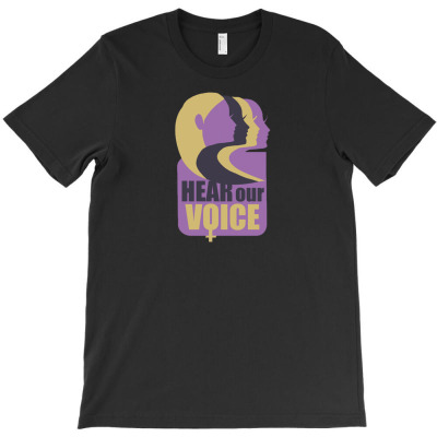 Women's Voice T-shirt Designed By Dirja Lara Amerla