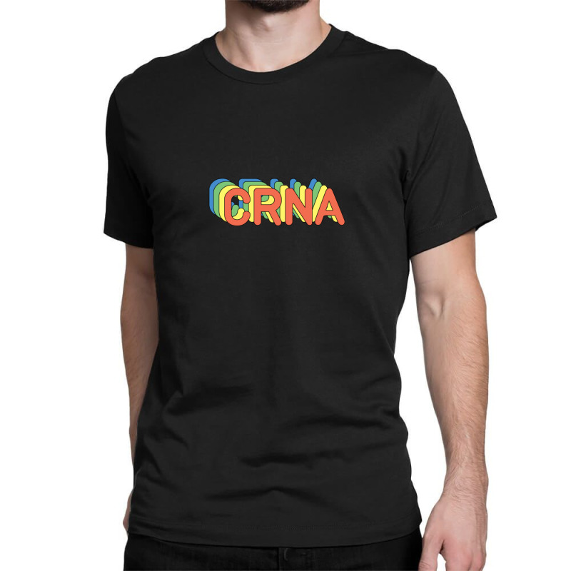 Crna Nurse Anesthetist Retro Design Classic T-shirt | Artistshot