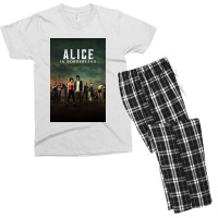 Alice Borderline Men's T-shirt Pajama Set | Artistshot