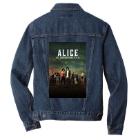 Alice Borderline Men Denim Jacket | Artistshot