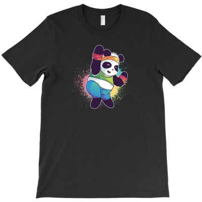 Zumba Panda T-shirt Designed By Dirja Lara Amerla
